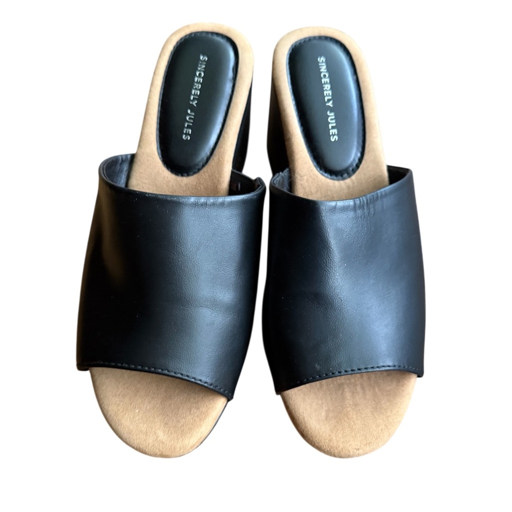 Sincerly Jules Black Women's Slide Sandals
